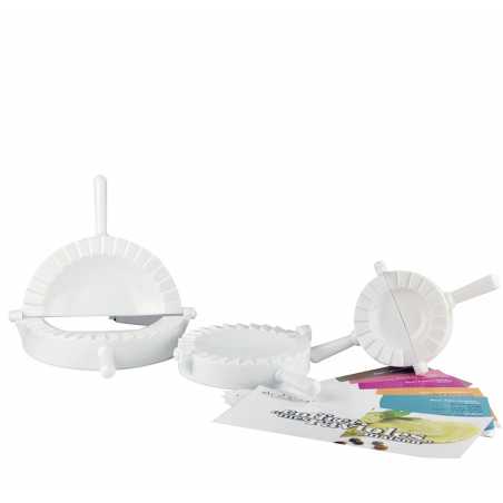 COFFRET MES RAVIOLES MAISON 3 PRESSES A RAVIOLES + RECETTES SET3RAV