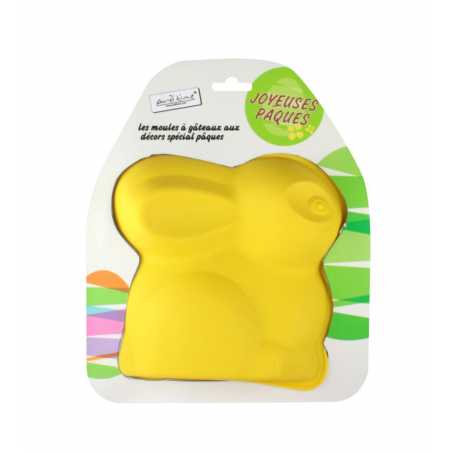 MOULE SILICONE FORME LAPIN " JOYEUSES PAQUES " ARD'TIME PAK-LAPIN