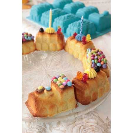 MOULE SILICONE PETIT TRAIN BLEU ARD'TIME FM-PL6TRAIN