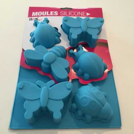MOULE BLEU SILICONE PAPILLON ARD'TIME FM-PL6BUT