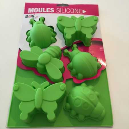 MOULE VERT SILICONE PAPILLON ARD'TIME FM-PL6BUT