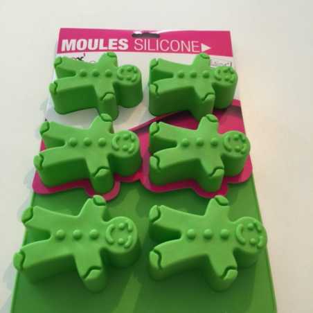 MOULE VERT SILICONE BONHOMME ARD'TIME FM-PL6BON