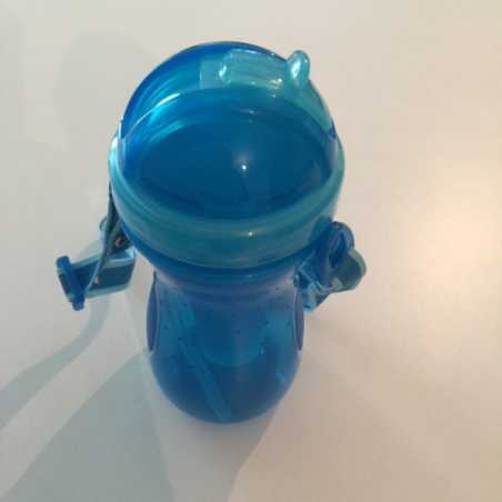 GOURDE 380ML FUNNY BLEU AVEC TUBE REFRIGERANT  ARD'TIME OU-FUNNY