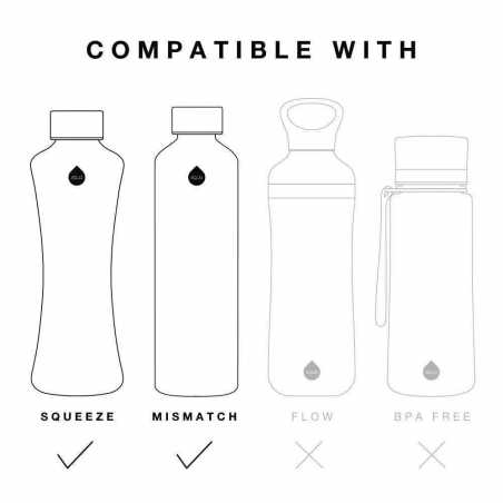 BOUCHON GREY SUPPLÉMENTAIRE POUR BOUTEILLE EN VERRE EQUA