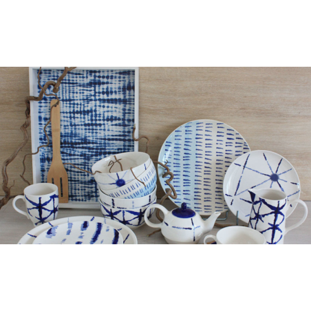 PICHET 600ML EN CERAMIQUE " INDIGO DYE " ARD'TIME IDPICH/1