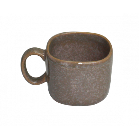 LOT DE 6 TASSES A CAFÉ 200ML EN CÉRAMIQUE "KUBIKOLOR" A CREATION KUBKOTASCAF