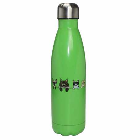 BOUTEILLE ISOTHERME 500ML "CHACHA" VERTE DUCK'N CHABOUT