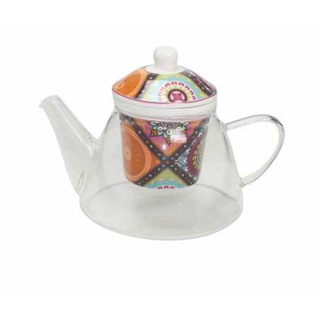 THEIERE EN VERRE AVEC FILTRE "GOA" ARD'TIME GOATHEIVER