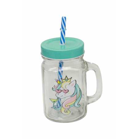 LOT DE 6 DRINKIN JAR RAINBOW ARD'TIME LIDJ