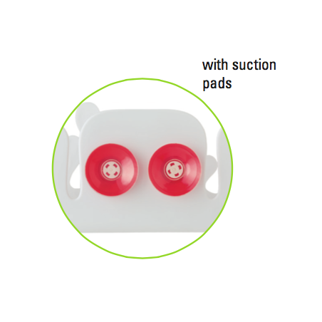 PORTE-SAVONS AVEC VENTOUSE BLEU VIGAR 8202