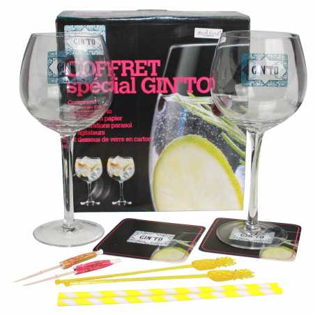 COFFRET GINTO 10 PIECES ARD'TIME GIN10ACC