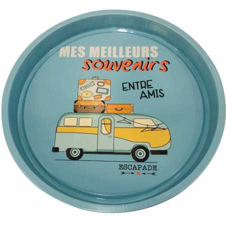 PLATEAU ROND 28CM ESCAPADE ARD'TIME ESCAPLAT