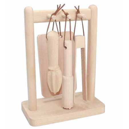 SET SPECIAL COCKTAIL EN BOIS D'HETRE BO'BYO ARD'TIME LIMOETBOIS