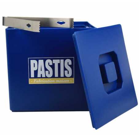 SEAU A GLACE PASTIS AVEC 1 PINCE A GLACONS EN INOX ARD'TIME PASGLAC