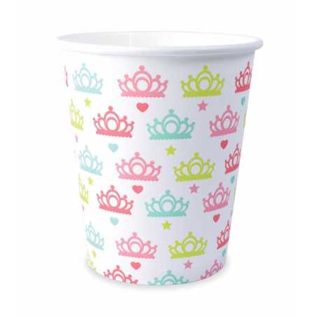 8 GOBELETS "PRINCESSE" 25CL SCRAPCOOKING 0224