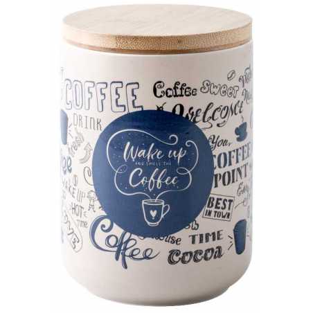 LOT DE 2 BOITES EN PORCELAINE MATE "2GO" ARD'TIME 2GOBOITGM