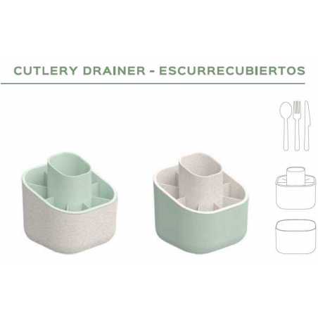 EGOUTTOIR A COUVERTS GRIS CLAIR ZEROLINE VIGAR 9925