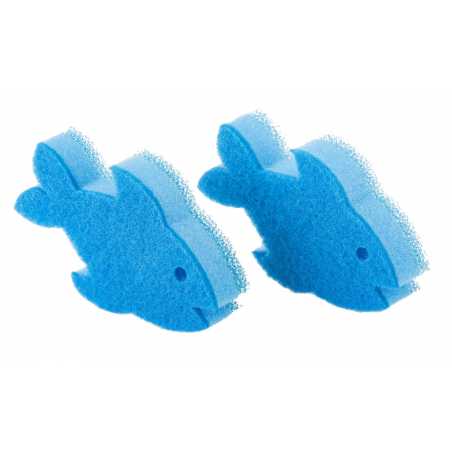 SET DE 2 EPONGES POISSON VIGAR 9652