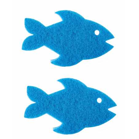 SET DE 2 EPONGES POISSON VIGAR 9652