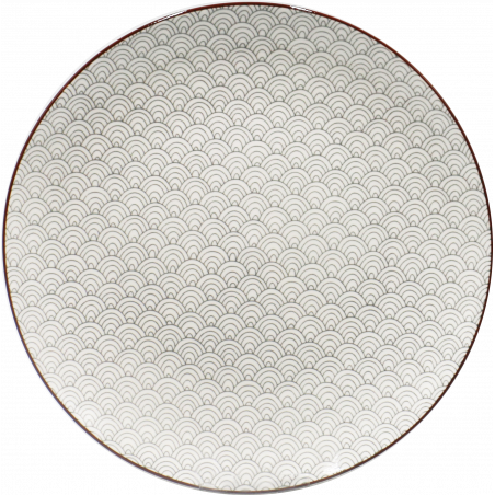 ASSIETTE PLAT A GATEAU 30CM EN CERAMIQUE "SLOW" ARD'TIME SLOAS30/1