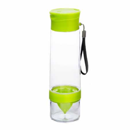 BOUTEILLE DETOX AVEC PRESSE-AGRUMES VERT YOKO DESIGN 1433/7854G
