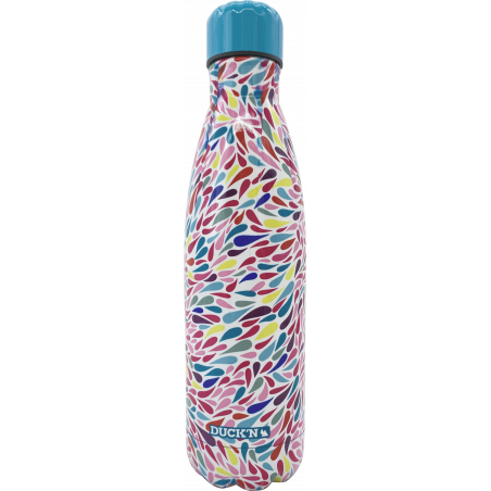 BOUTEILLE ISOTHERME 500ML MULTICOLORE DUCK'N BOUT500IMP2/3