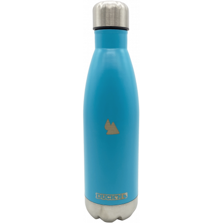BOUTEILLE ISOTHERME 500ML BLEUE TURQUOISE "BE COOL" DUCK'N BOUT500BIC/1
