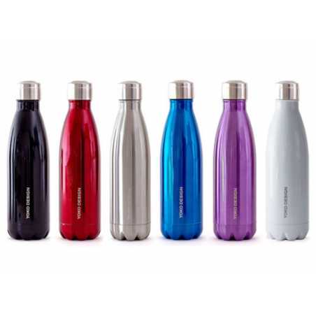 BOUTEILLE 500ML ISOTHERME VIOLET BRILLANT YOKO DESIGN 1332-7752C