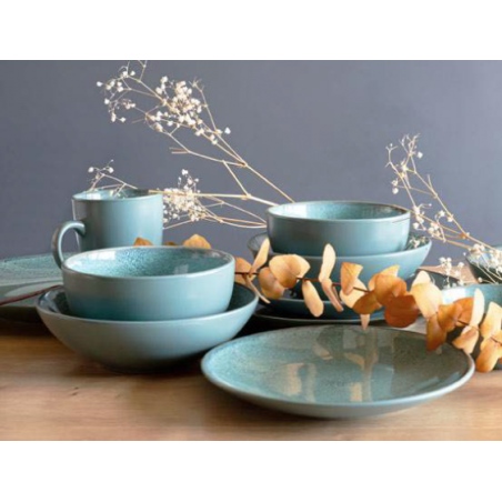 LOT DE 6 BOLS 15CM EN PORCELAINE "REGINA" ARD'TIME REGIBOL15