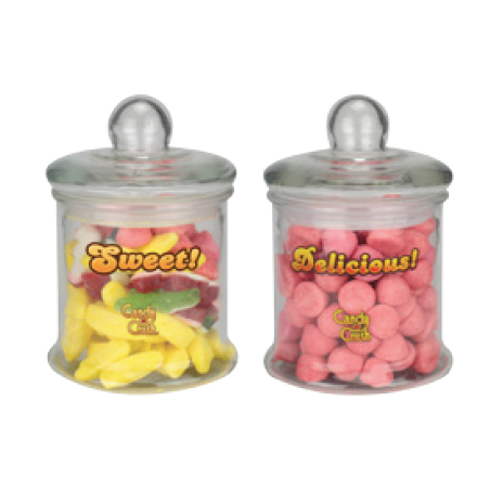 LOT DE DEUX BONBONNIERES "CANDY CRUSH" ARD'TIME