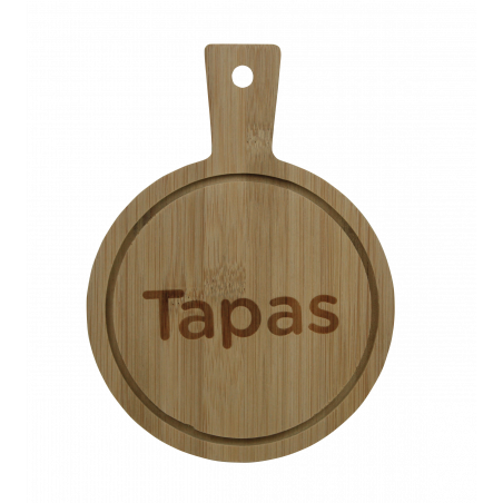 PLANCHE EN BOIS RONDE "TAPAS" ARD'TIME ARD-RD/BOIS