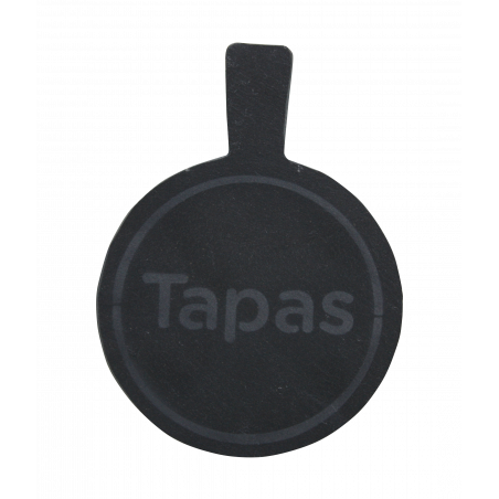 PLANCHE EN ARDOISE RONDE "TAPAS" ARD'TIME ARD-RD/ARD