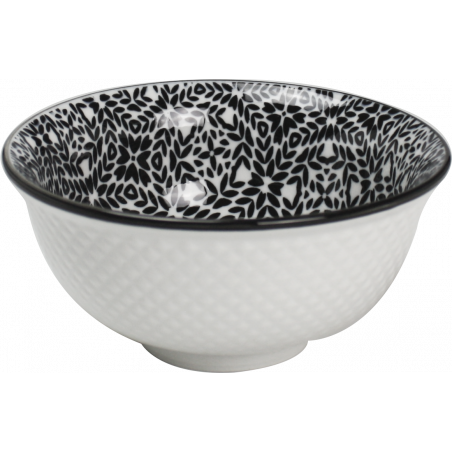 LOT DE 6 BOLS 12,2CM EN PORCELAINE "KUSAMBA" ARD'TIME KUSBOLMM