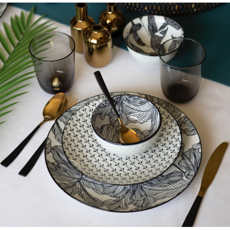 SALADIER Ø 20CM EN PORCELAINE "KUSAMBA" ARD'TIME KUSSAL/3