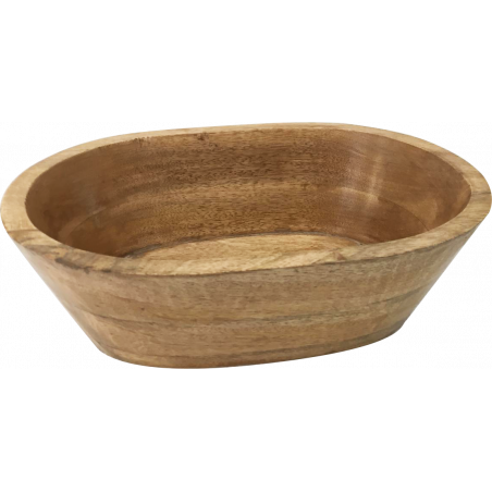 CORBEILLE EN BOIS DE MANGUIER "RACLETTE PARTY" ARD'TIME