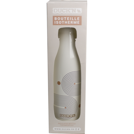 BOUTEILLE ISOTHERME 500ML ABSTRACT SHAPES DUCK'N