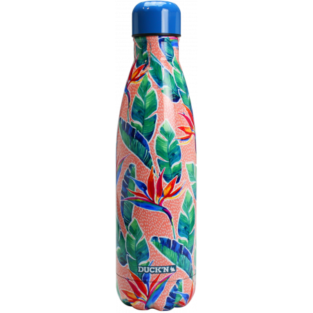 BOUTEILLE ISOTHERME 500ML FEUILLAGE DUCK'N