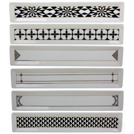 PLATEAU RECTANGULAIRE 32CM "JULIETTE" ARD'TIME JU-PLATRECT