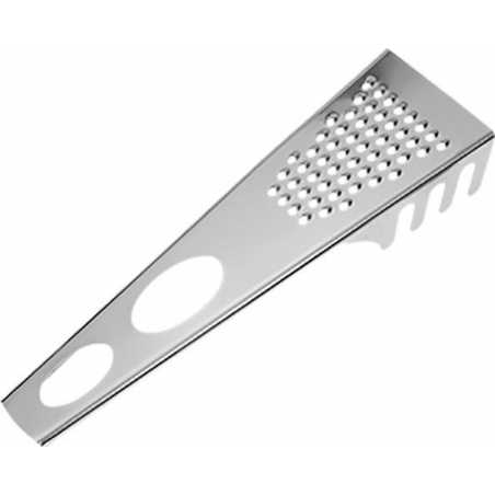 Spaghetti lepel | 3-in-1 | spaghettitang + kaasrasp + doseermaat inéén | RVS PINSPAG