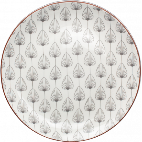 GRANDE ASSIETTE / PLAT A GATEAU Ø30CM EN PORCELAINE "SASEBO" ARD'TIME SASAS30/2