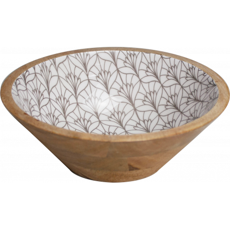 SALADIER Ø20CM EN BOIS DE MANGUIER "SASEBO" ARD'TIME SASSALPM