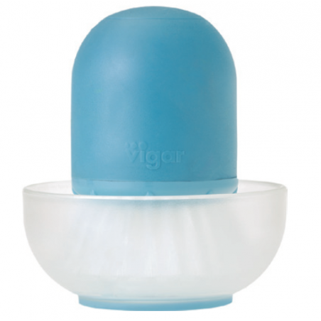 BROSSE VAISSELLE AVEC RESERVOIR RENGO BLEU VIGAR 1000