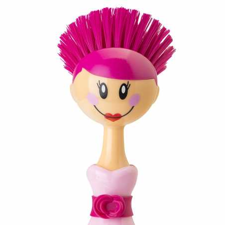 BROSSE VAISSELLE DOLLS ROSE 8026