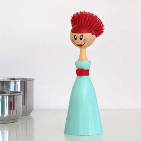 BROSSE VAISSELLE DOLLS BLEU VIGAR 8198