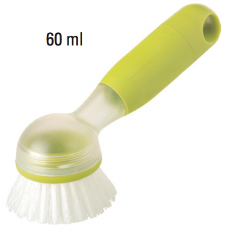BROSSE VAISSELLE AVEC RESERVOIR RENGO VERT VIGAR 988