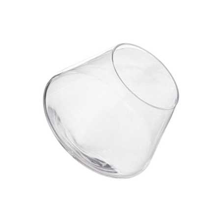 Coffret 2 verres à whisky penchés / culbuto + 6 pierres