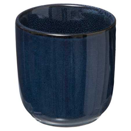 Lot de 6 Tasses espresso / Cups 100 ml bleue "Terra Des"