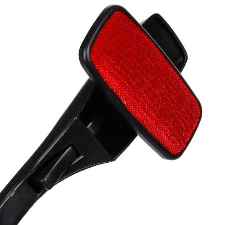 Brosse à vêtements rotative L27cm, Noir