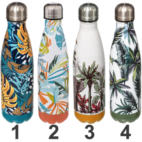 Bouteille isotherme 500ml tropical