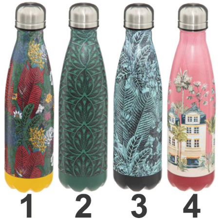 Bouteille isotherme 500ml floral